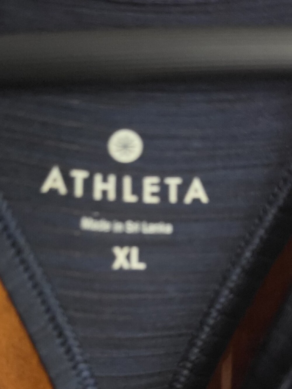 Athleta Deep Navy Racerback Tank - Picture 2 of 4